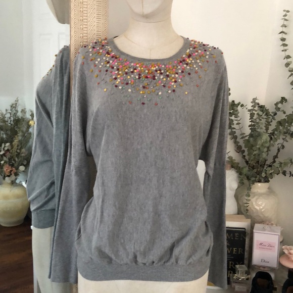 Anthropologie-Angel of the North Sweater - Picture 2 of 11